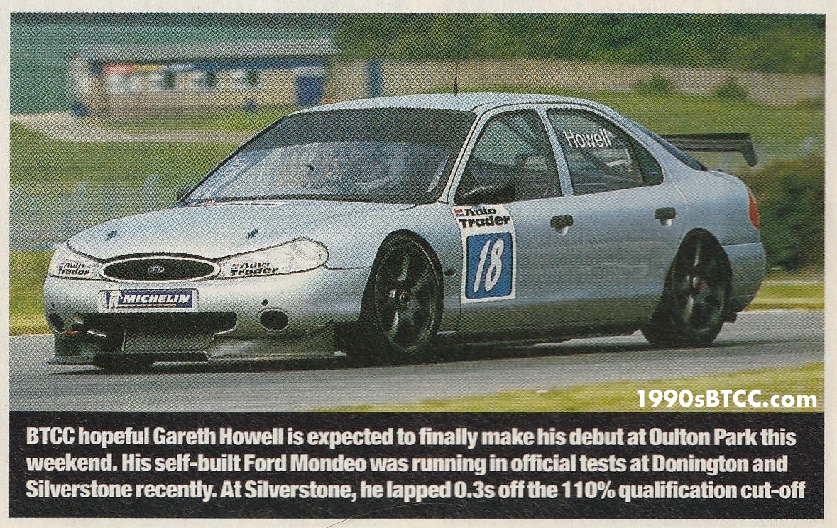 Gareth Howell BTCC 1999